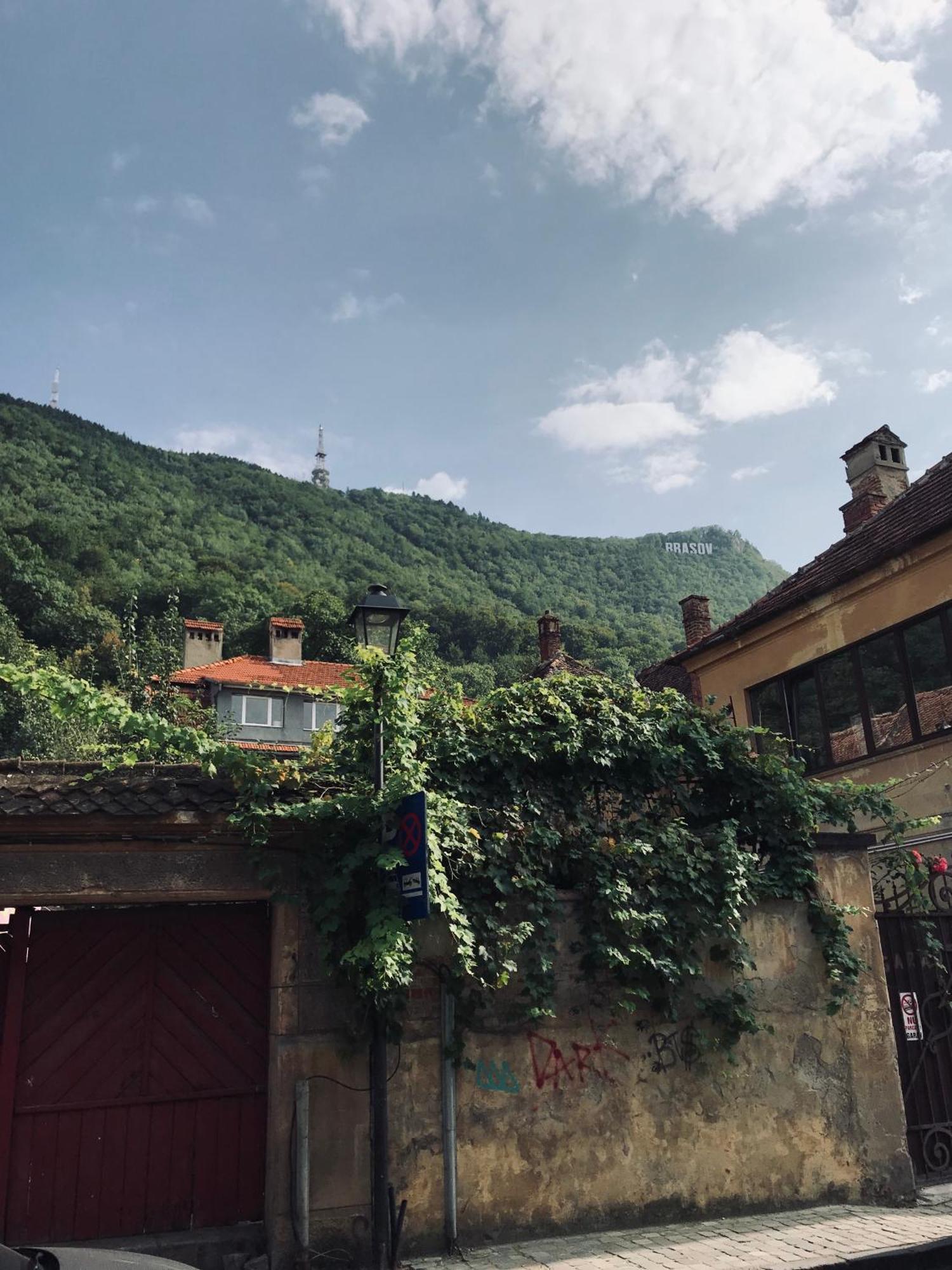 Lovely Brasov Flat With Patio And Mountain Views ภายนอก รูปภาพ